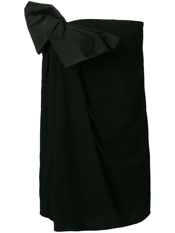 MINI BLACK DRESS WITH BOW sold by Lord & Taylor