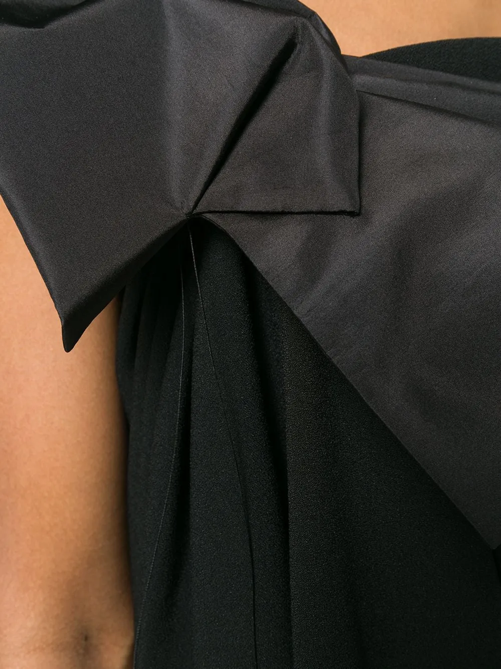 MINI BLACK DRESS WITH BOW sold by Lord & Taylor product image thumbnail 5