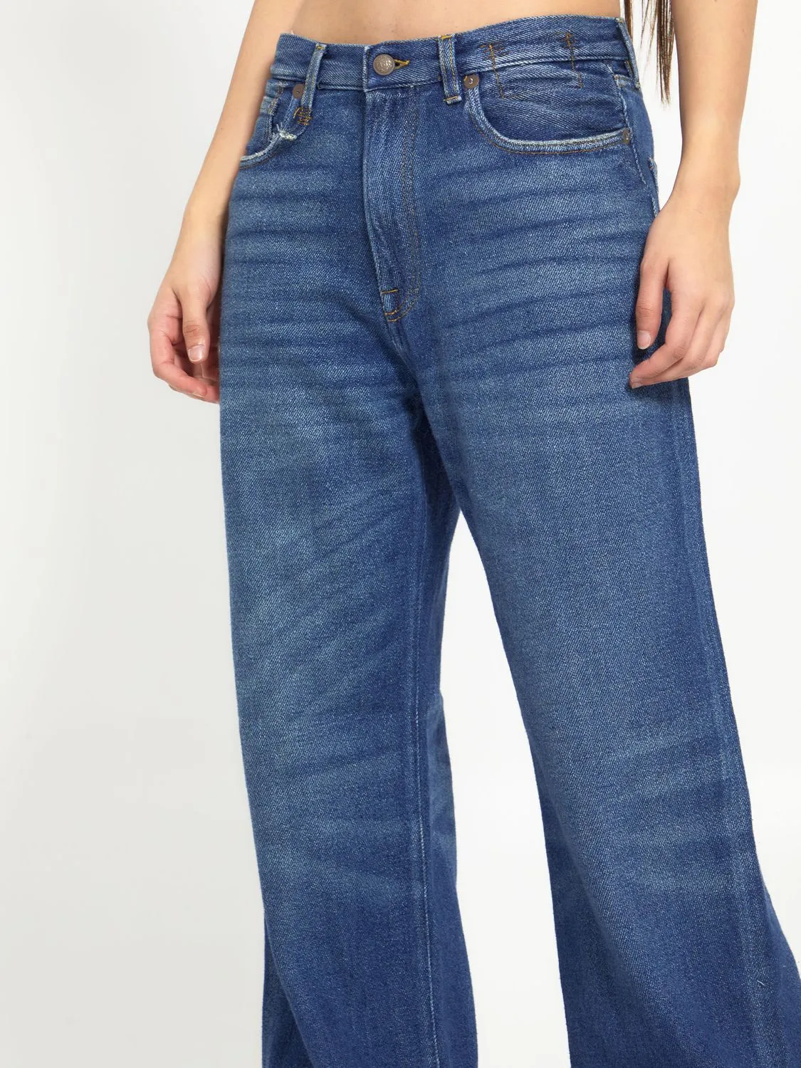 BLUE DENIM JEANS sold by Lord & Taylor product image thumbnail 4