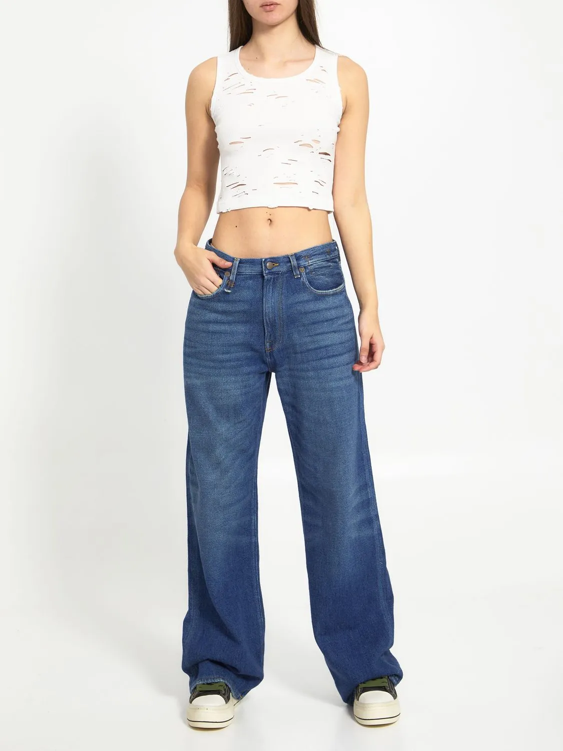 BLUE DENIM JEANS sold by Lord & Taylor product image thumbnail 2