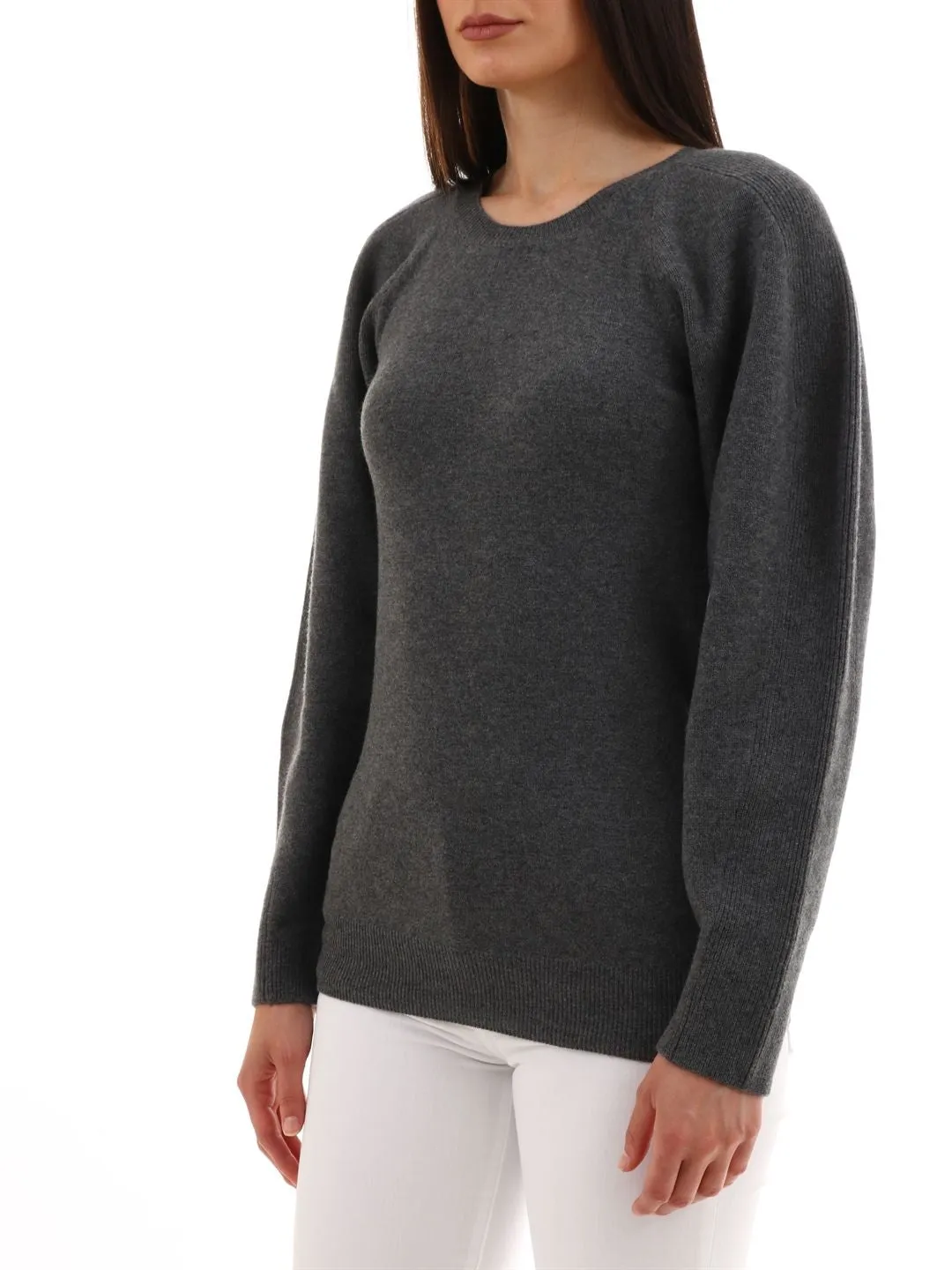GRAY WOOL SWEATER sold by Lord & Taylor product image thumbnail 3