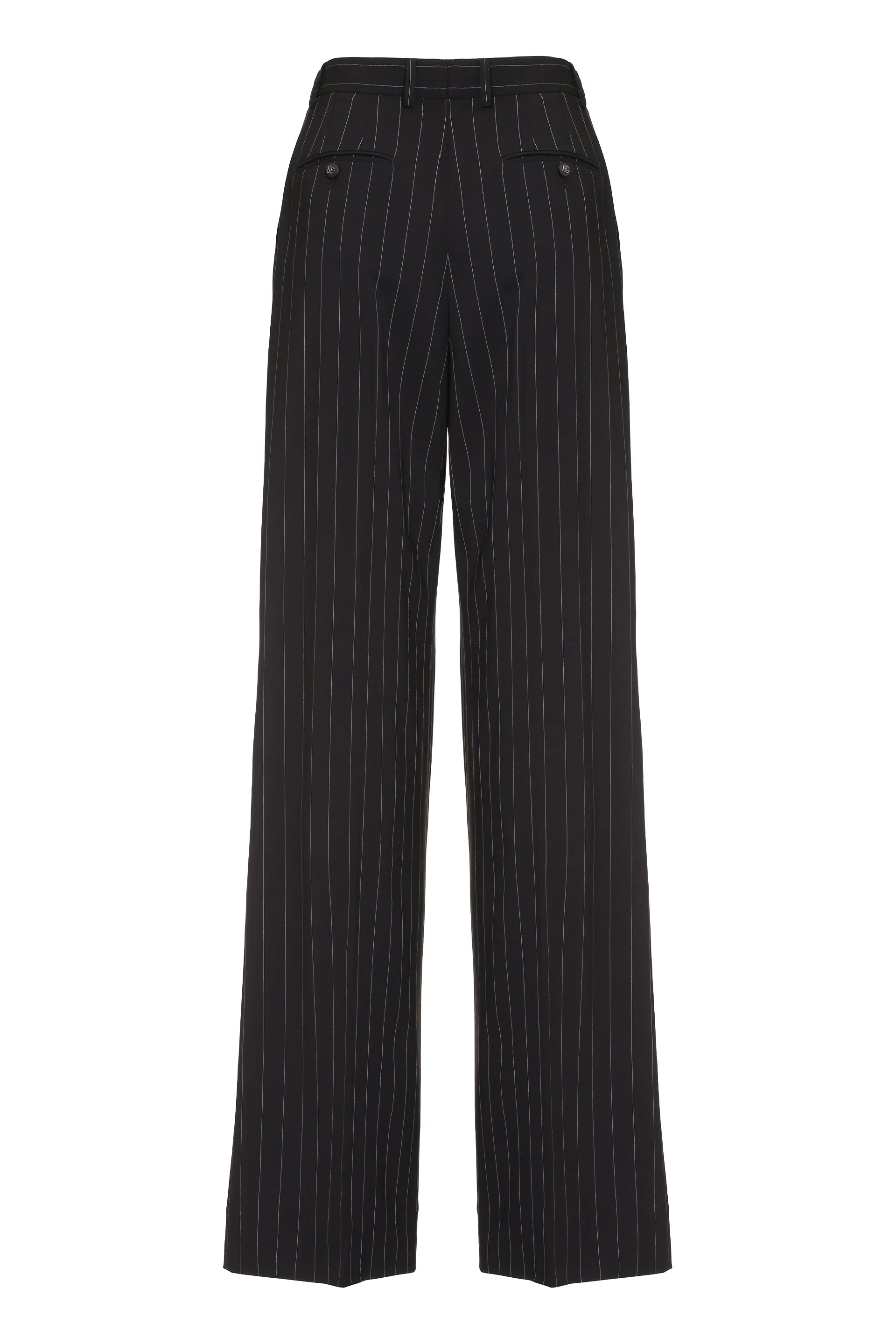 PINSTRIPED WOOL TROUSERS sold by Lord & Taylor product image thumbnail 2