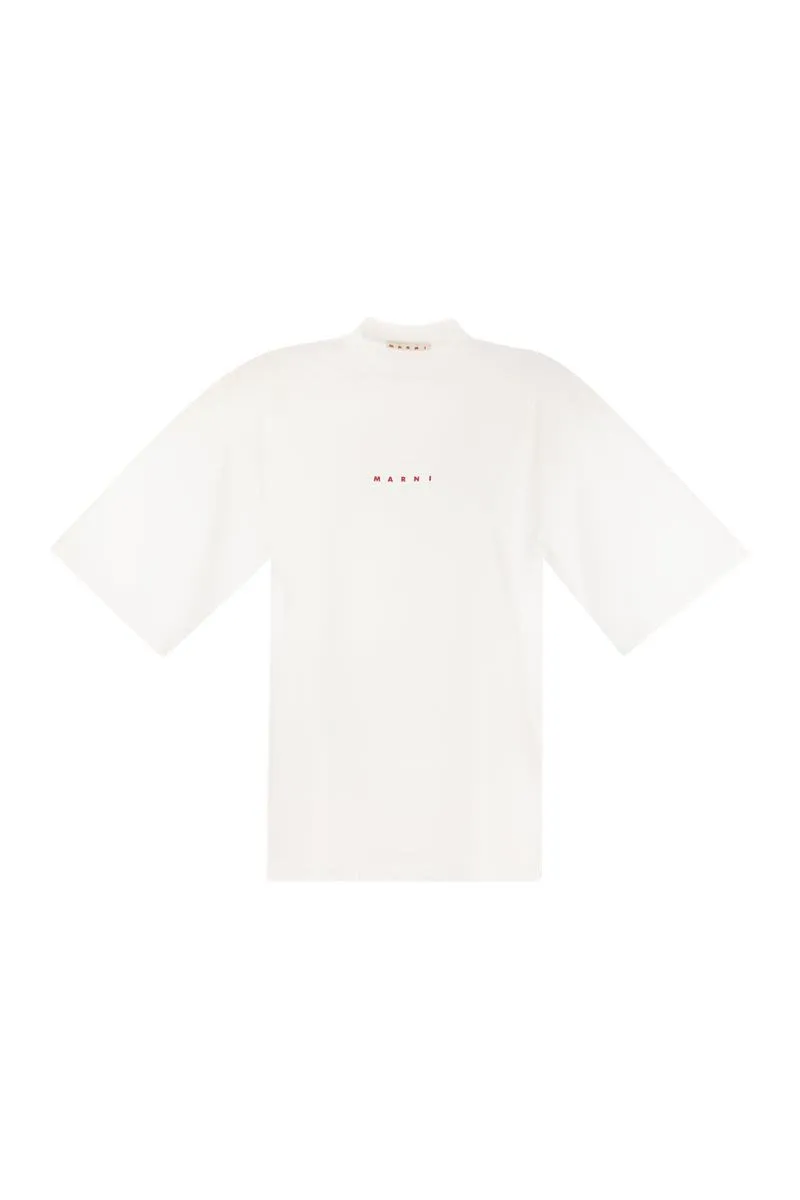 COTTON T-SHIRT WITH LOGO sold by Lord & Taylor