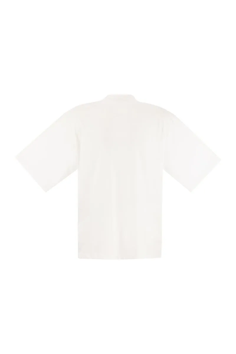 COTTON T-SHIRT WITH LOGO sold by Lord & Taylor product image thumbnail 2