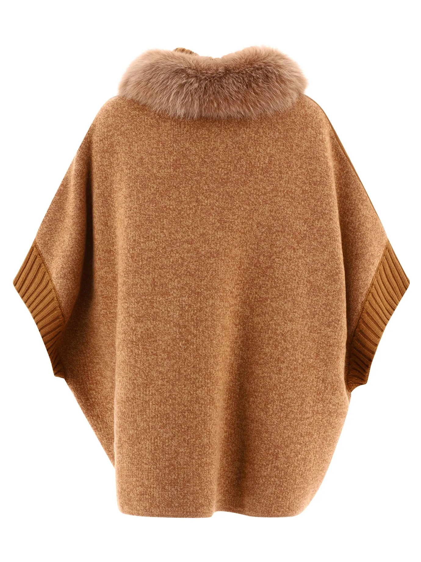 CAPE WITH FUR INSERTS sold by Lord & Taylor product image thumbnail 2