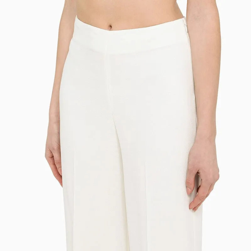 WIDE CREAM TROUSERS sold by Lord & Taylor product image thumbnail 5