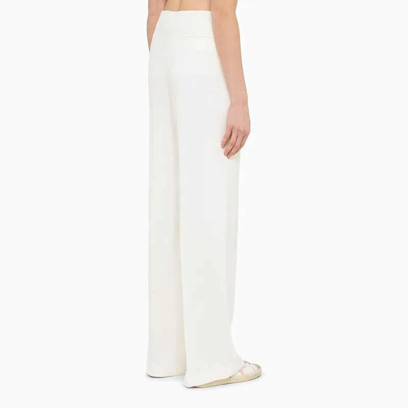 WIDE CREAM TROUSERS sold by Lord & Taylor product image thumbnail 4