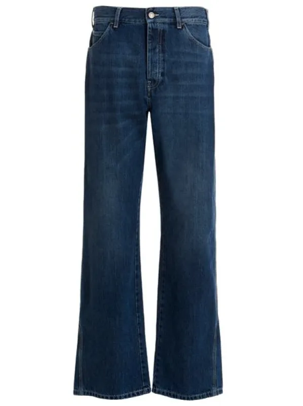LOOSE BLUE COTTON JEANS sold by Lord & Taylor