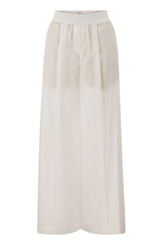 RELAXED LIGHT COTTON TROUSERS sold by Lord & Taylor
