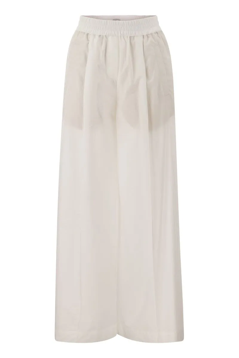 RELAXED LIGHT COTTON TROUSERS sold by Lord & Taylor