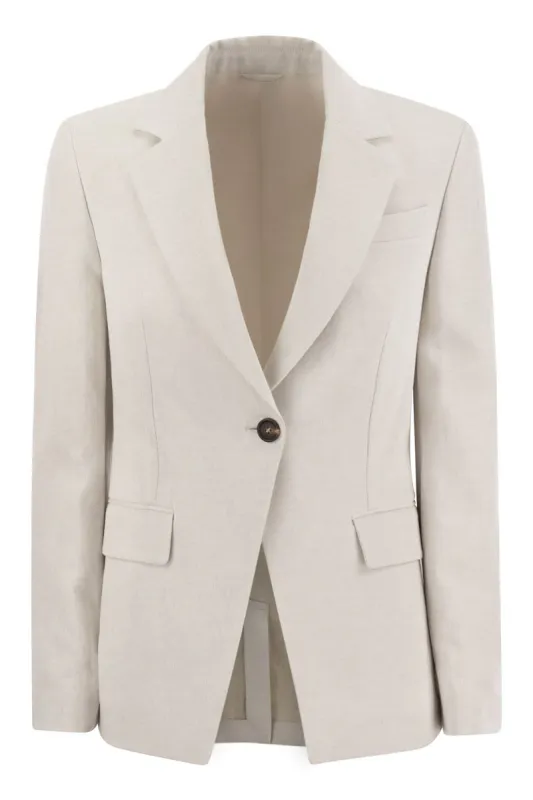 COTTON AND LINEN JACKET sold by Lord & Taylor