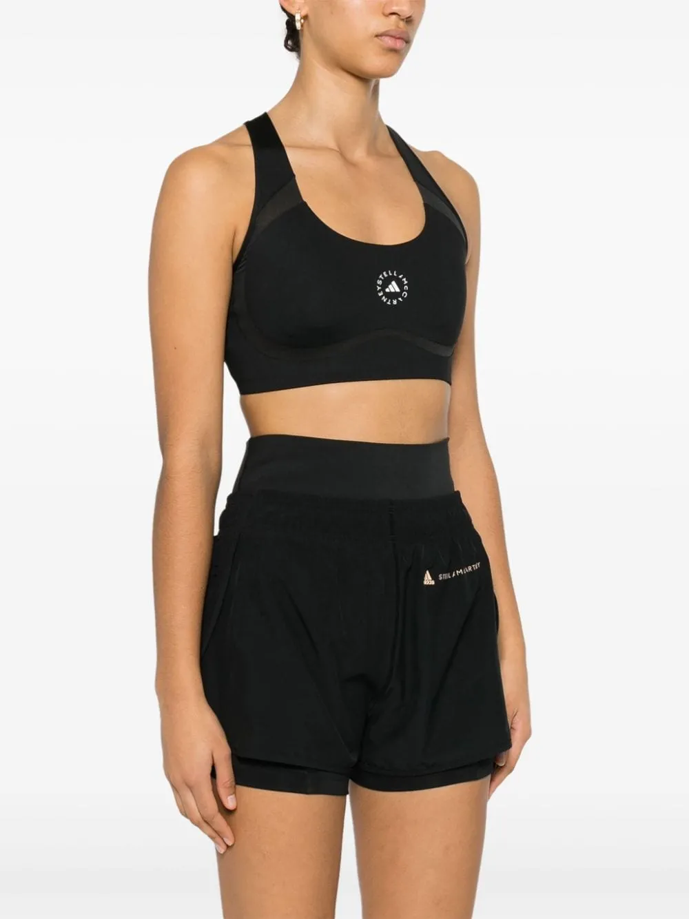RECYCLED POLYESTER SPORTS BRA. sold by Lord & Taylor product image thumbnail 3