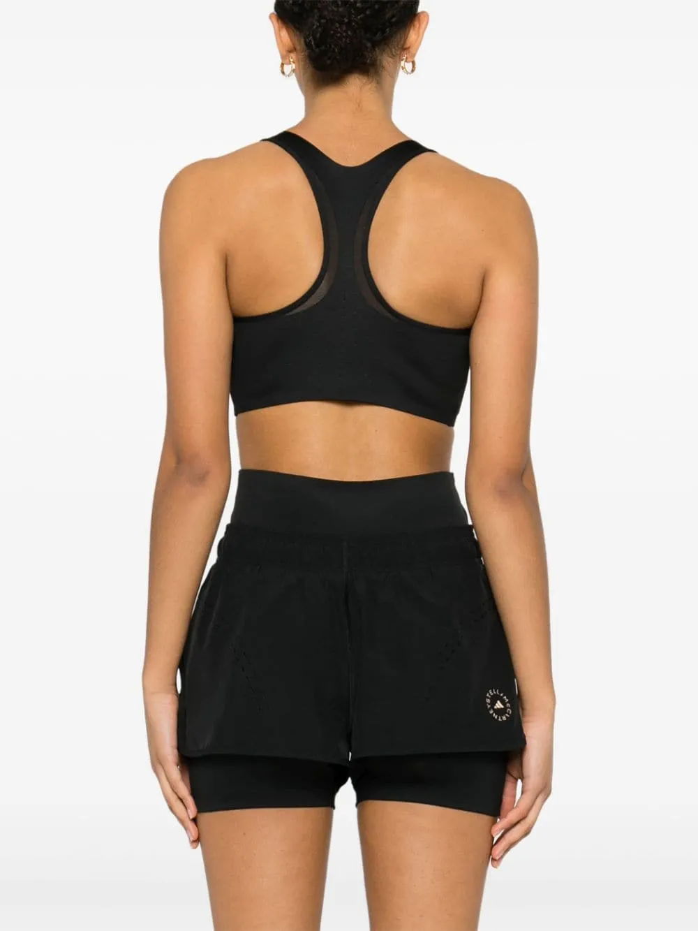 RECYCLED POLYESTER SPORTS BRA. sold by Lord & Taylor product image thumbnail 4