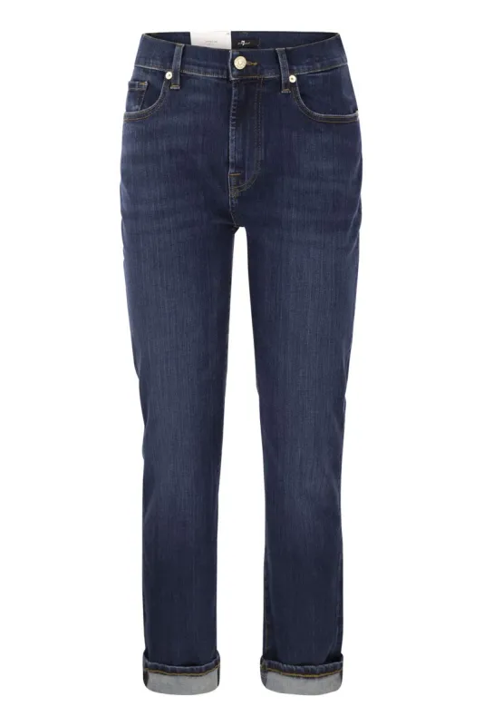 BOYFRIEND RELAXED SKINNY JEANS sold by Lord & Taylor