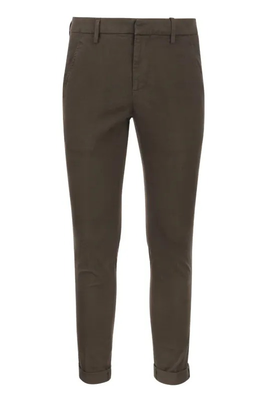 GAUBERT - SLIM-FIT GABARDINE TROUSERS sold by Lord & Taylor