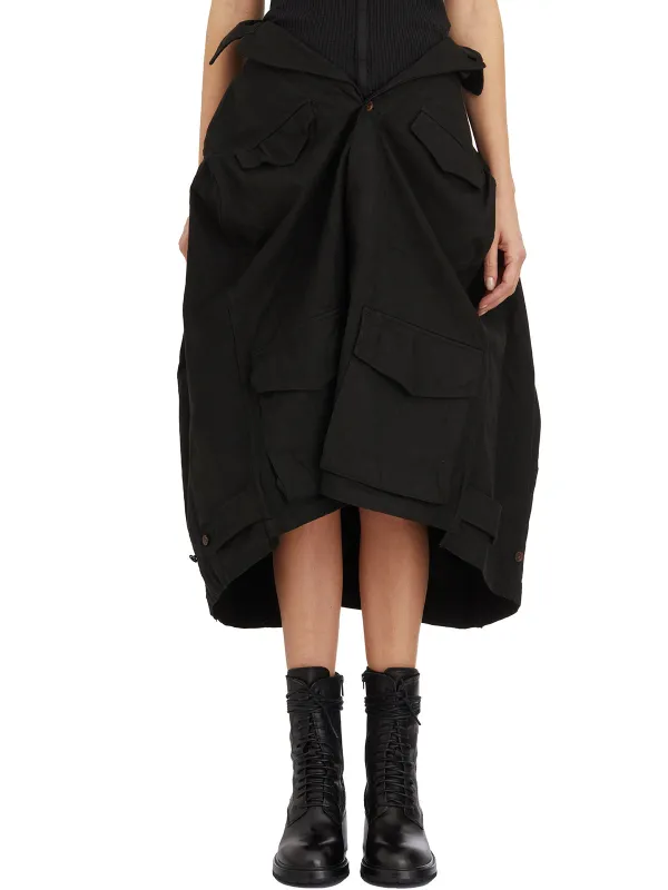 GONNA MILITARE EFFETTO CAMICIA sold by Lord & Taylor