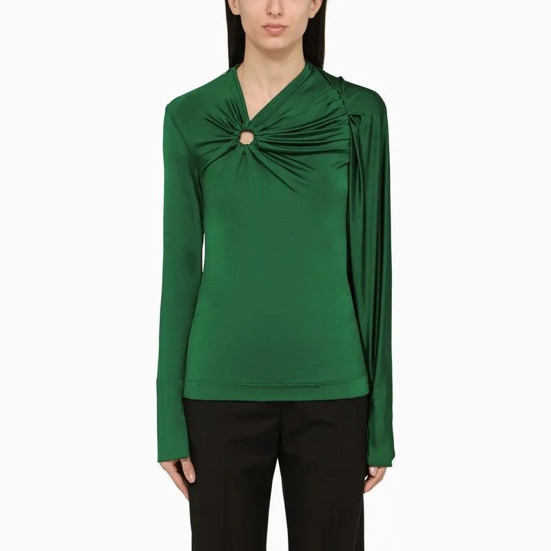 EMERALD GREEN VISCOSE SWEATER sold by Lord & Taylor