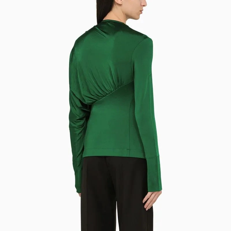 EMERALD GREEN VISCOSE SWEATER sold by Lord & Taylor product image thumbnail 3