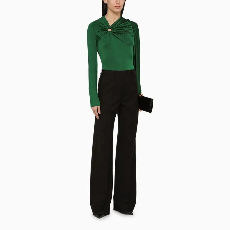 EMERALD GREEN VISCOSE SWEATER sold by Lord & Taylor product image thumbnail 2