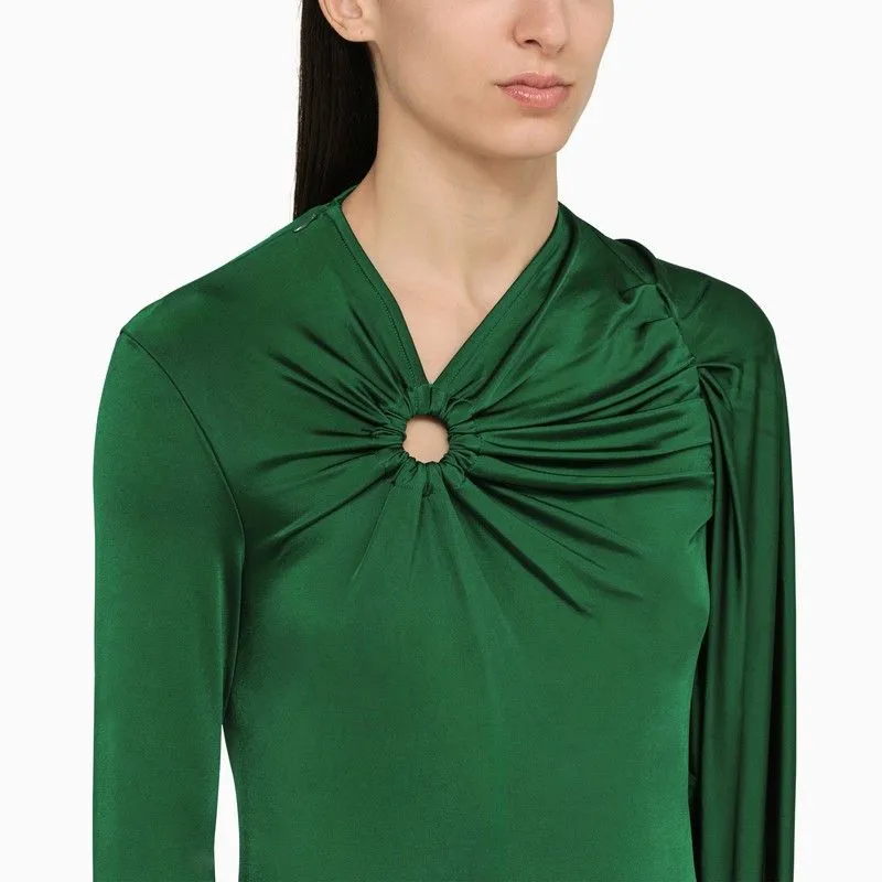 EMERALD GREEN VISCOSE SWEATER sold by Lord & Taylor product image thumbnail 4