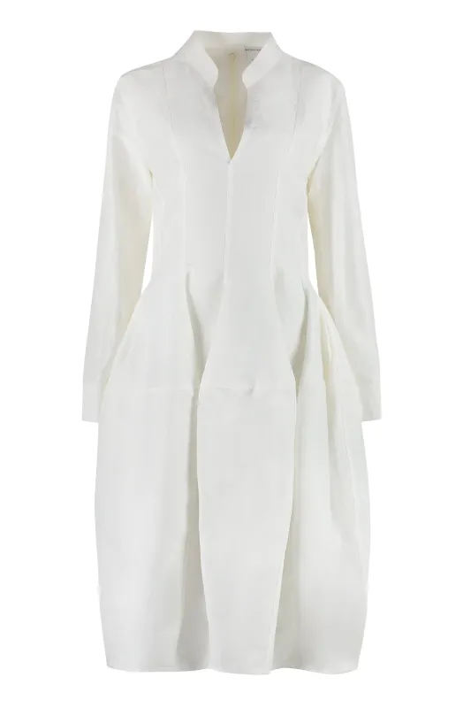 LINEN AND VISCOSE DRESS sold by Lord & Taylor