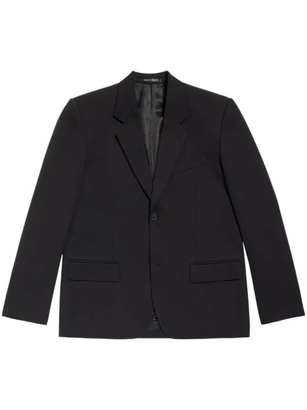 WOOL SINGLE-BREASTED BLAZER JACKET sold by Lord & Taylor