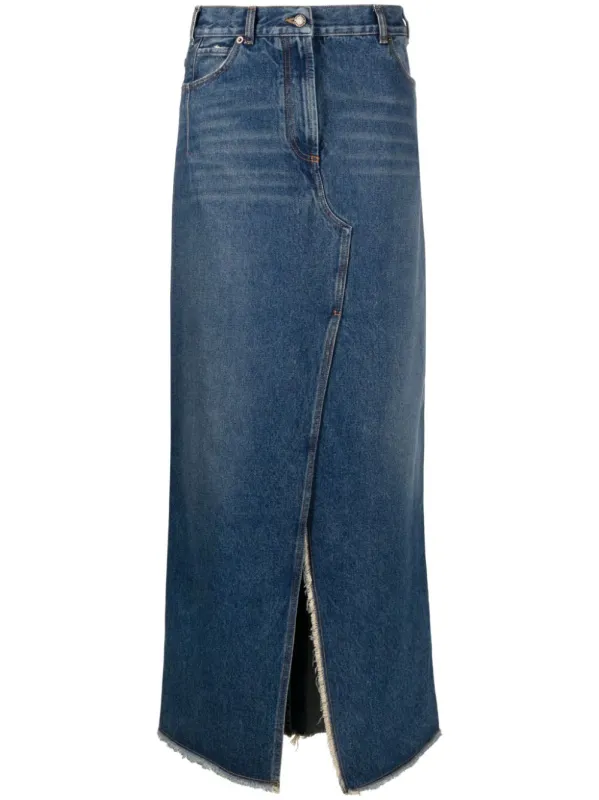 EMMA DENIM LONG SKIRT sold by Lord & Taylor