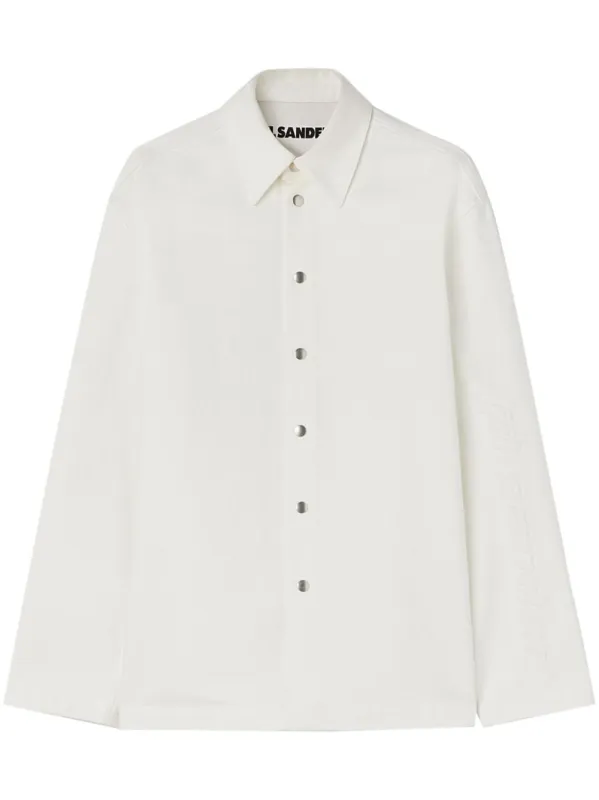 ORGANIC COTTON DENIM SHIRT sold by Lord & Taylor