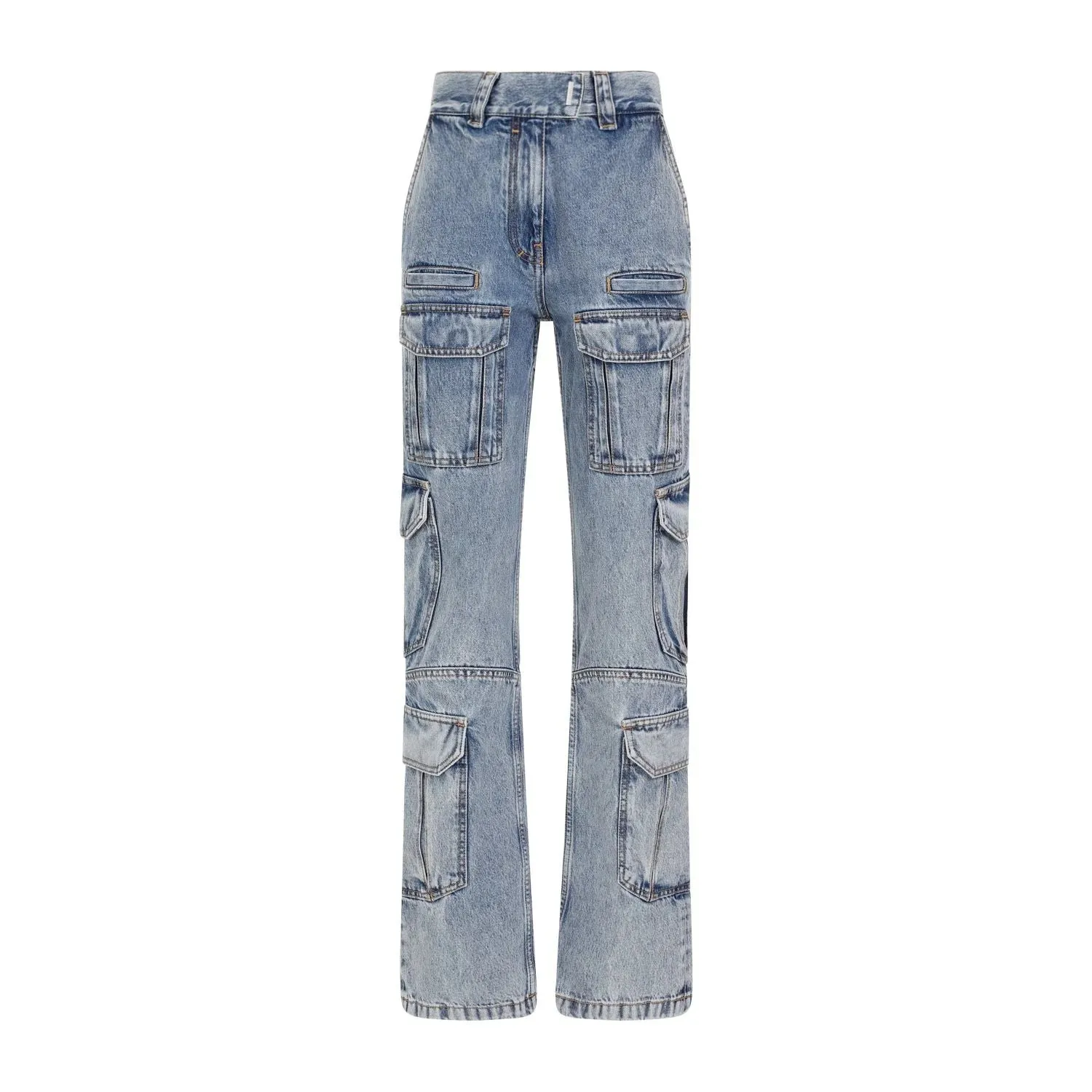 CARGO DENIM COTTON JEANS sold by Lord & Taylor