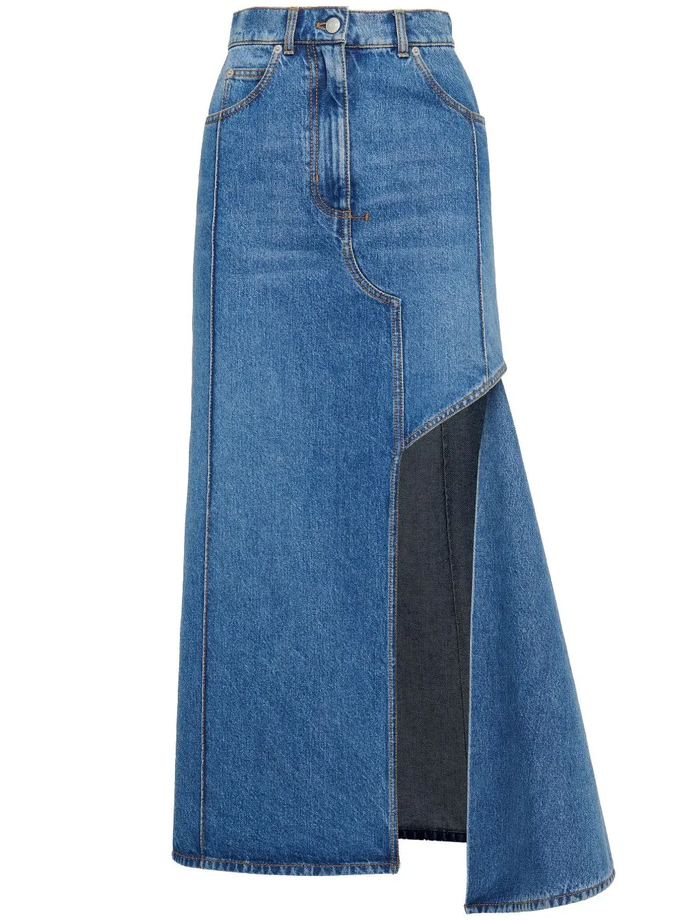 DENIM MIDI SKIRT sold by Lord & Taylor
