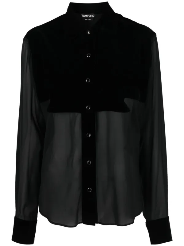 SILK GEORGETTE SHIRT sold by Lord & Taylor