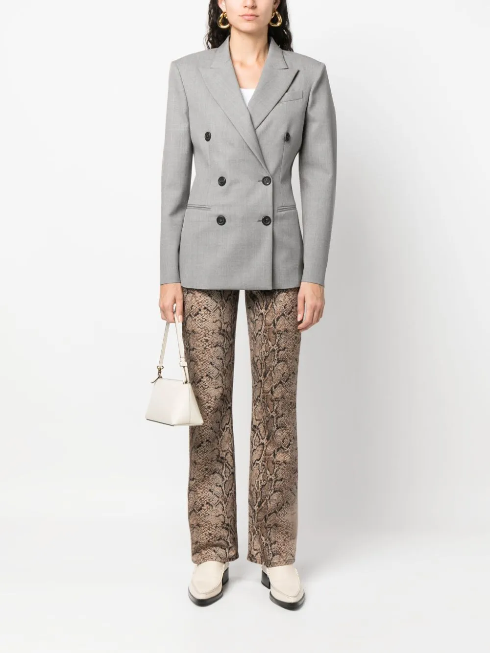 DOUBLE-BREASTED WOOL JACKET sold by Lord & Taylor product image thumbnail 4