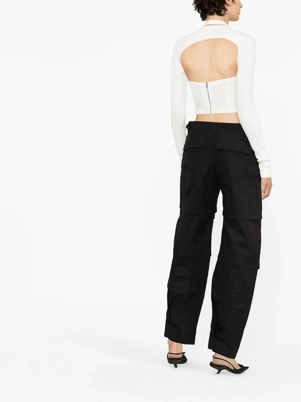 COTTON CARGO TROUSERS sold by Lord & Taylor product image thumbnail 2