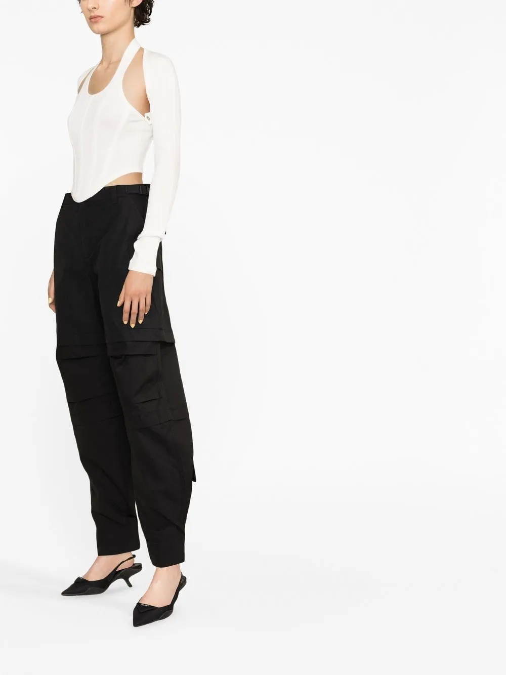 COTTON CARGO TROUSERS sold by Lord & Taylor product image thumbnail 4