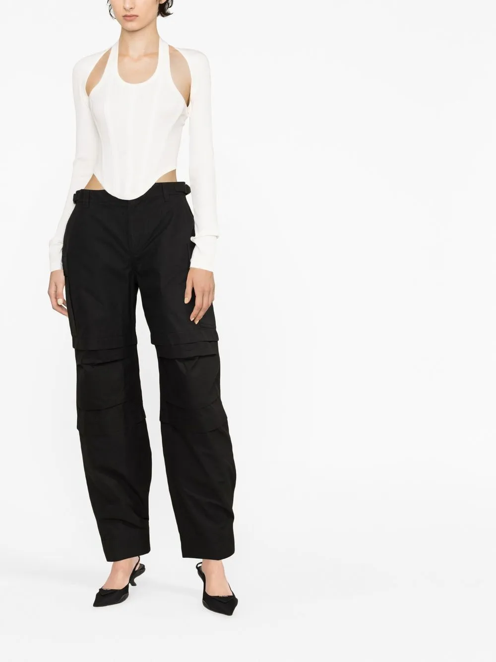 COTTON CARGO TROUSERS sold by Lord & Taylor product image thumbnail 3