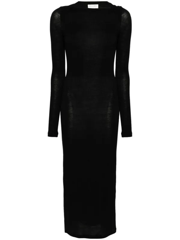 WOOL BLEND LONG PENCIL DRESS sold by Lord & Taylor