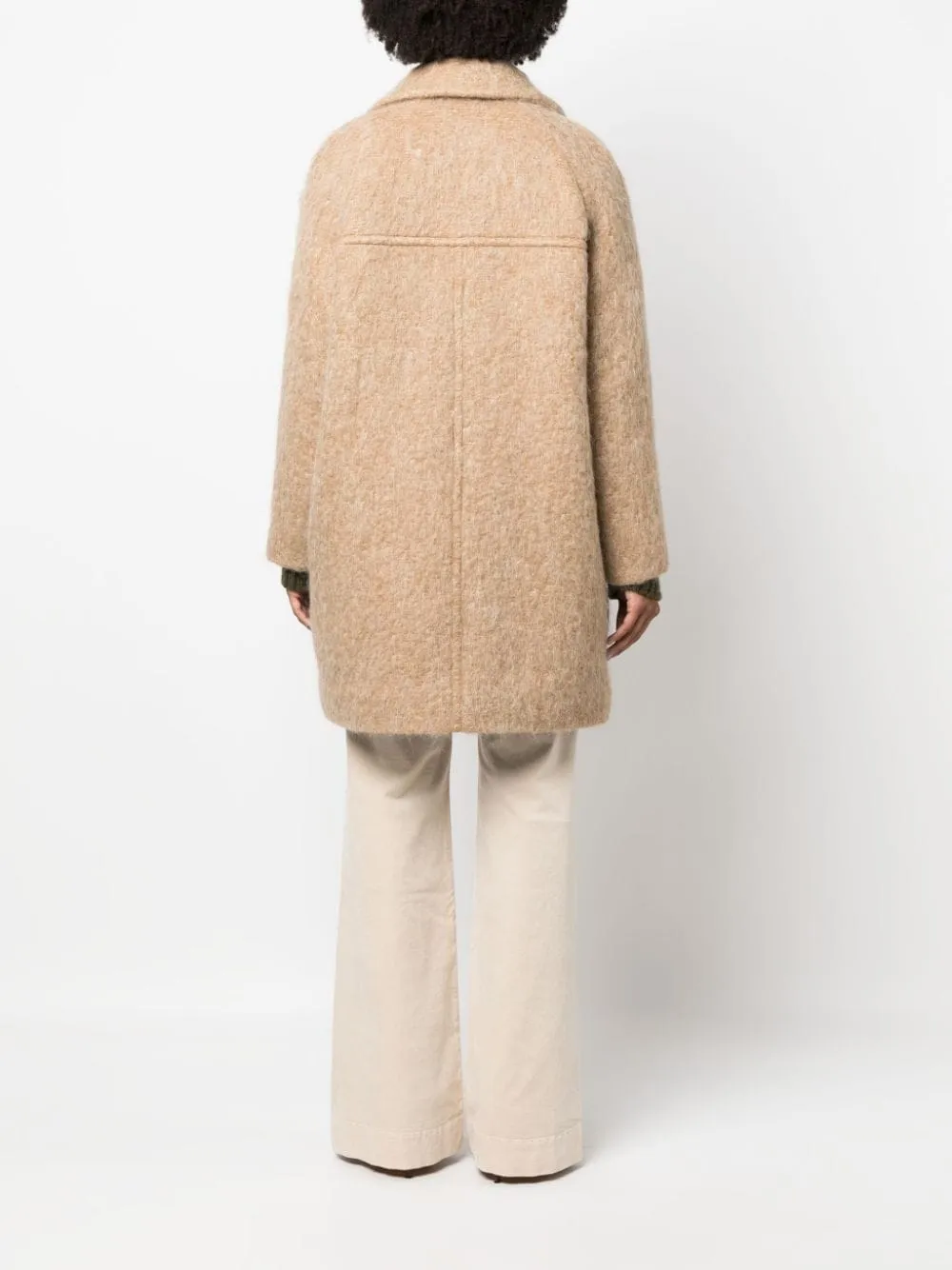 DOUBLE-BREASTED WOOL BLEND COAT sold by Lord & Taylor product image thumbnail 4