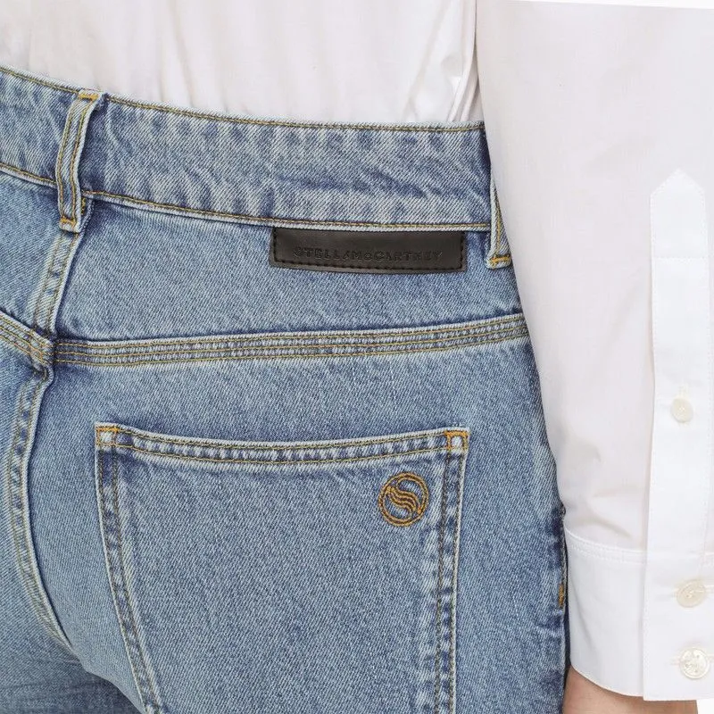 FALABELLA MID VINTAGE BLUE WIDE LEG JEANS sold by Lord & Taylor product image thumbnail 4