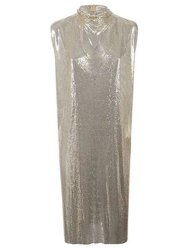 METALLIC-KNIT MINI DRESS sold by Lord & Taylor