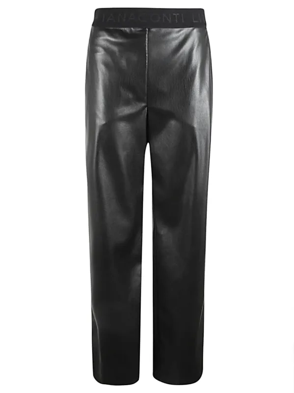 FAUX LEATHER TROUSERS sold by Lord & Taylor