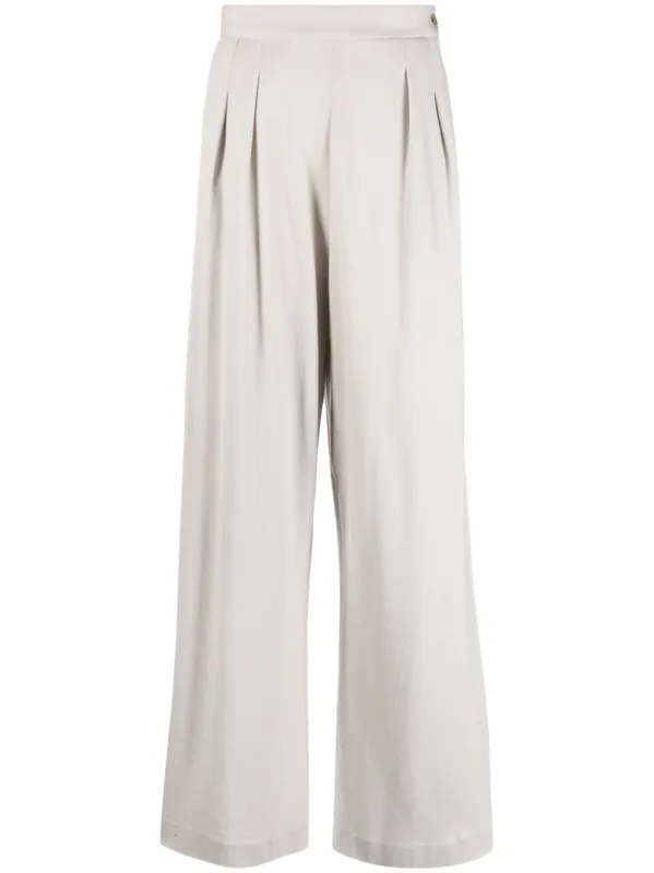 WIDE LEG WOOL TROUSERS sold by Lord & Taylor
