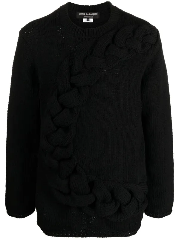 CABLE-KNIT CREWNECK SWEATER sold by Lord & Taylor