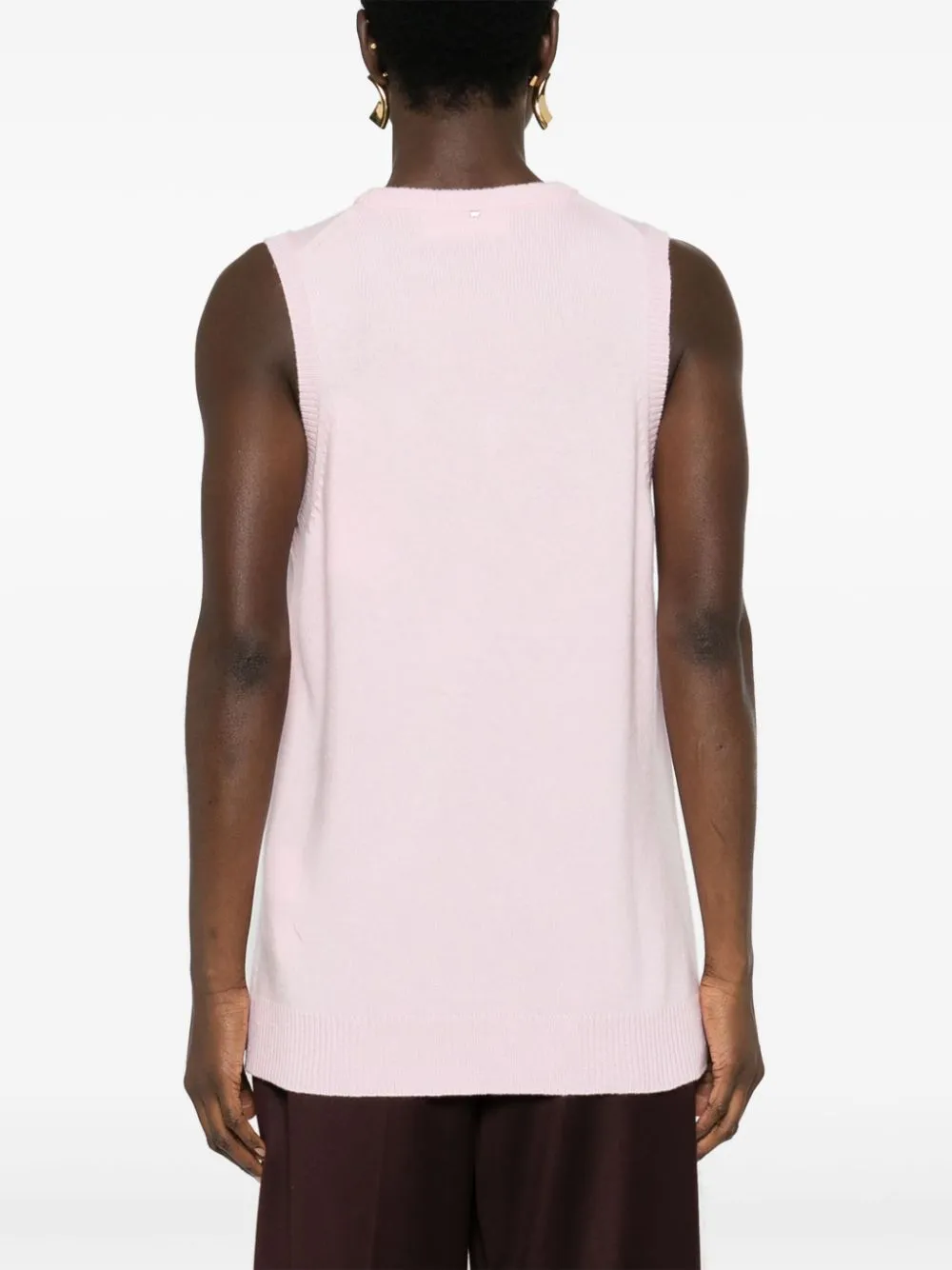 V-NECKED WOOL VEST sold by Lord & Taylor product image thumbnail 3