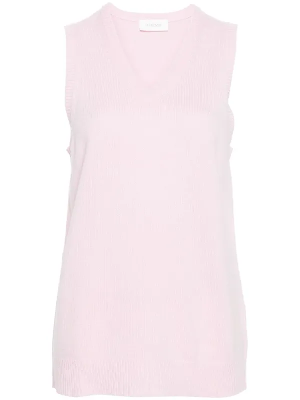 V-NECKED WOOL VEST sold by Lord & Taylor