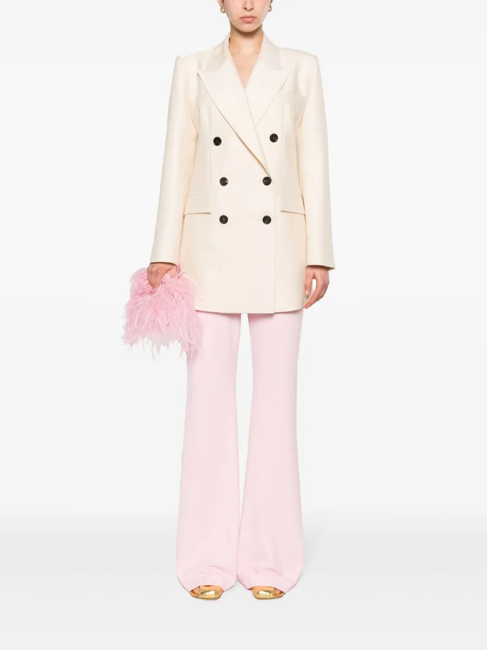 HIGH-WAISTED TROUSERS sold by Lord & Taylor product image thumbnail 3