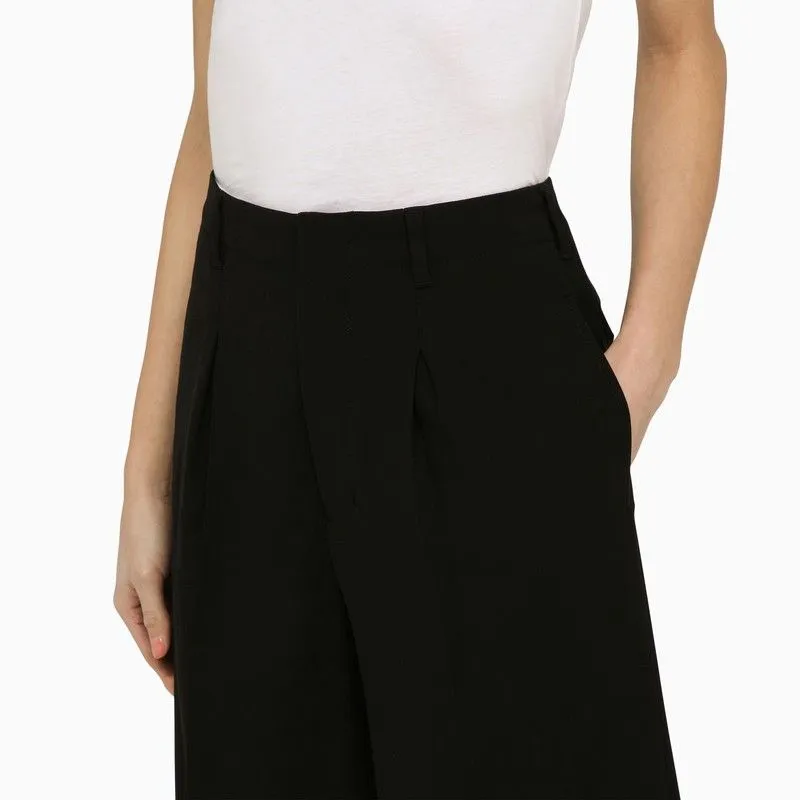 BLACK WOOL-BLEND BERMUDA SHORTS sold by Lord & Taylor product image thumbnail 5