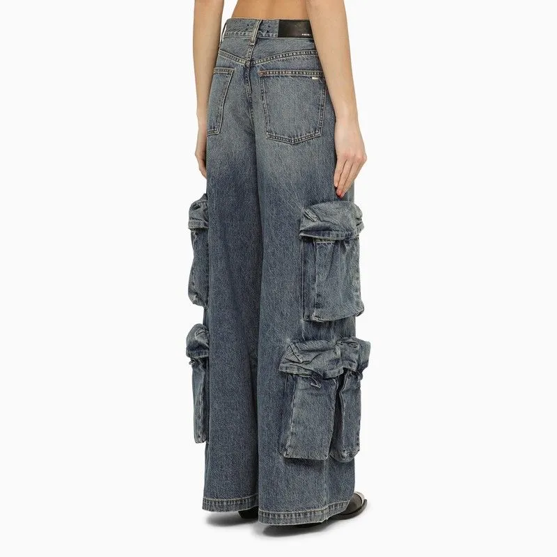 JEANS BAGGY CARGO IN DENIM BLUE sold by Lord & Taylor product image thumbnail 4