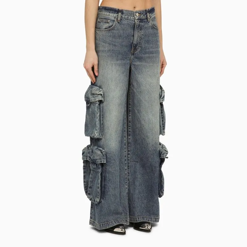 JEANS BAGGY CARGO IN DENIM BLUE sold by Lord & Taylor product image thumbnail 3