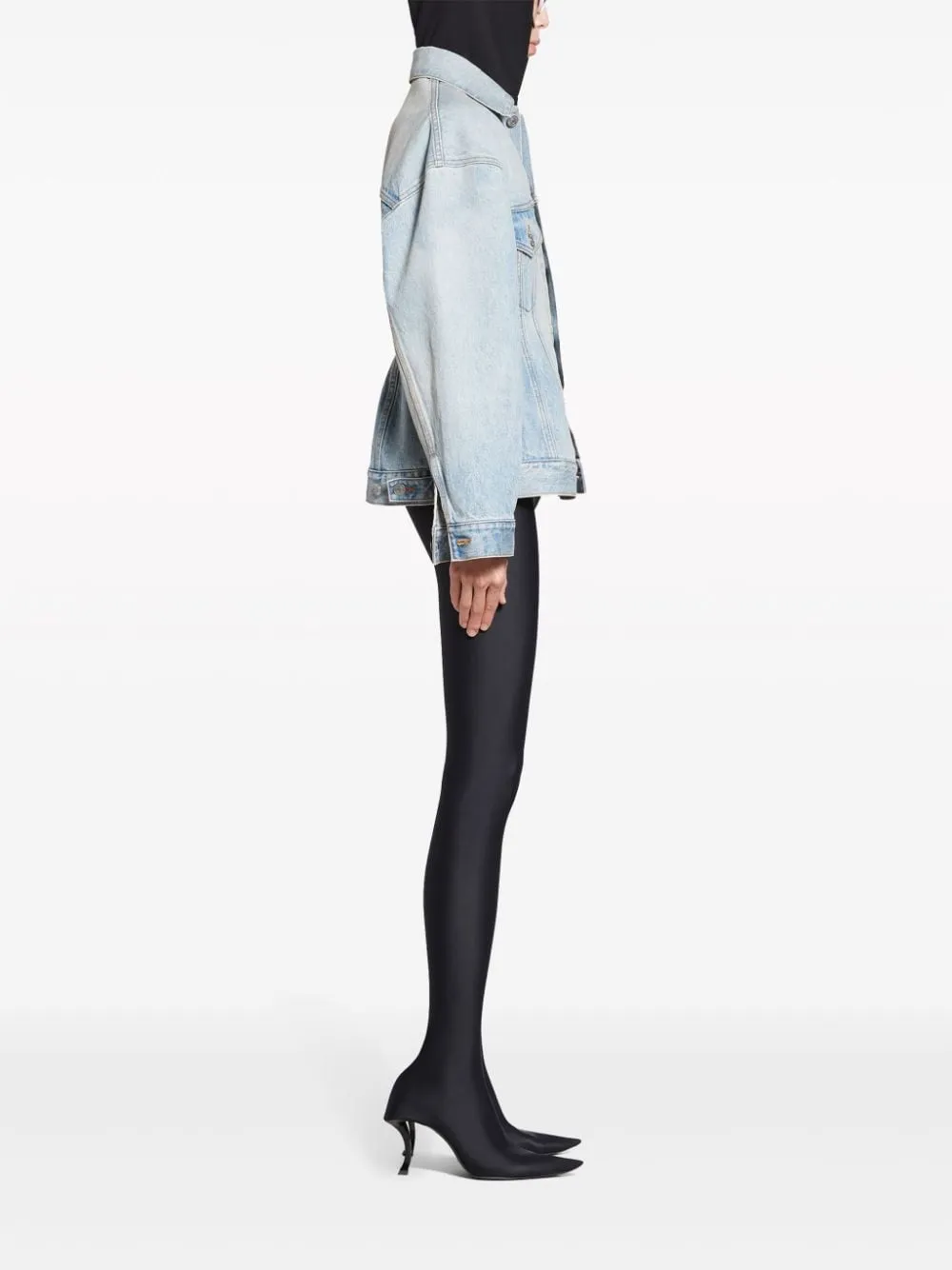 HOURGLASS DENIM JACKET sold by Lord & Taylor product image thumbnail 3