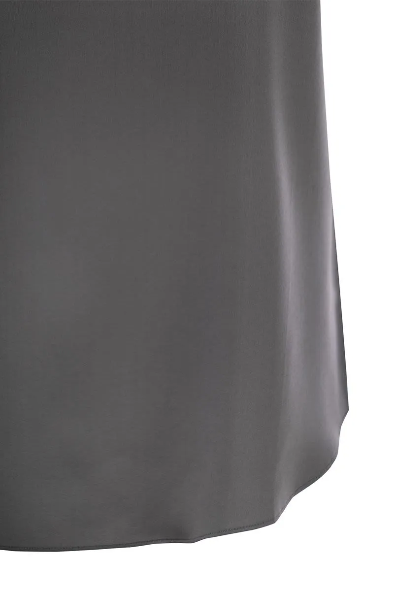 REVERSIBLE STRETCH SILK SATIN TOP sold by Lord & Taylor product image thumbnail 4